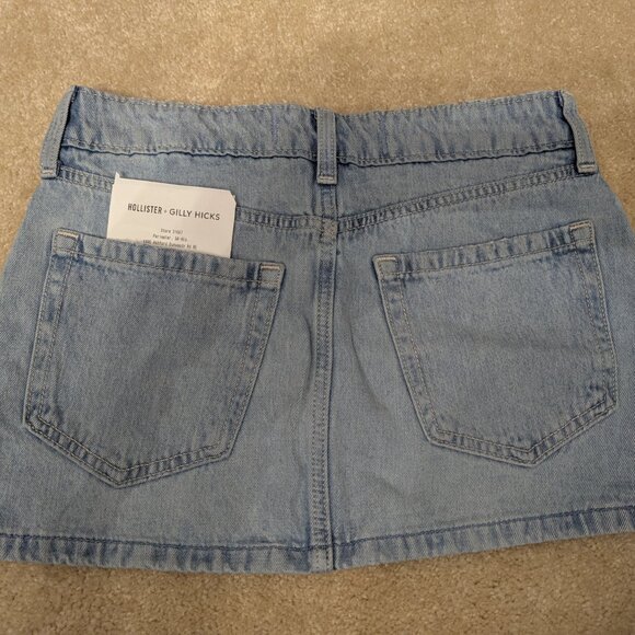 Hollister Denim Skirt Size 00 - Picture 5 of 5